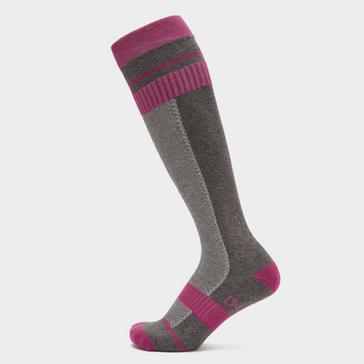 Grey Dublin Single Pack Socks Red Violet