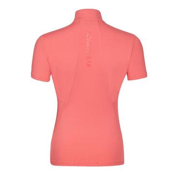 Pink LeMieux Ladies ActiveWear Short Sleeved Base Layer Papaya
