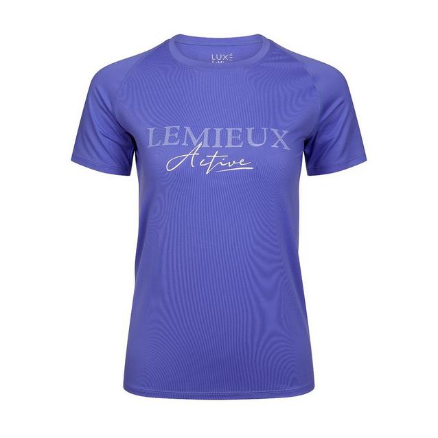 Blue LeMieux Womens Luxe T-Shirt Bluebell image 1