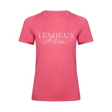 Pink LeMieux Womens Luxe T-Shirt Watermelon
