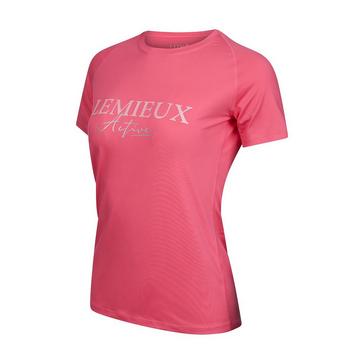 Pink LeMieux Womens Luxe T-Shirt Watermelon