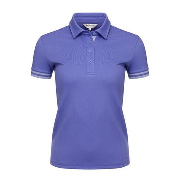 Blue LeMieux Womens Polo Shirt Bluebell