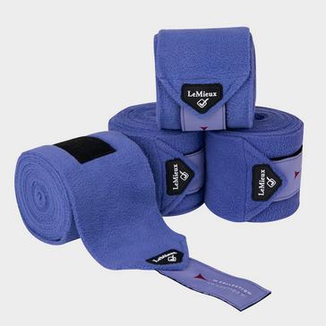 Blue LeMieux Luxury Polo Bandages Bluebell