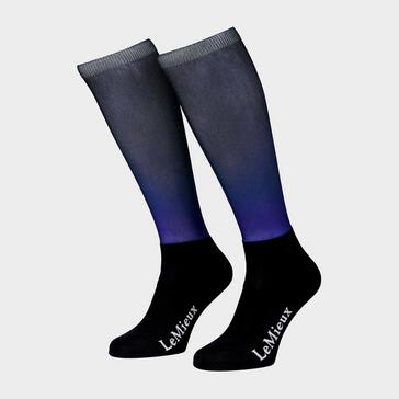 Blue LeMieux Womens Spectrum Socks Bluebell/Navy