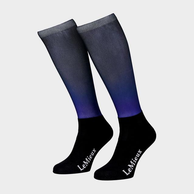 Blue LeMieux Womens Spectrum Socks Bluebell/Navy image 1