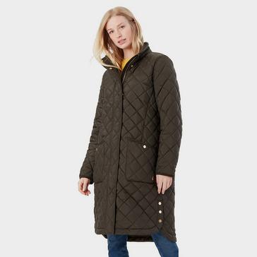 Womens Chatham Quilted Coat Heritage Green