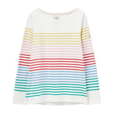 Yellow Joules Womens Harbour Long Sleeve Jersey Multi Stripe
