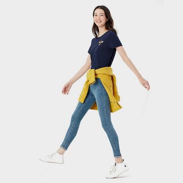 Blue Joules Womens Carley Embroidered T-Shirt French Navy Bee
