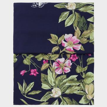 Blue Joules Womens Eco Conway Scarf Navy Floral