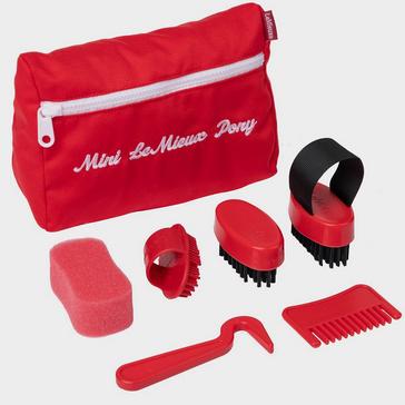 Red LeMieux Mini LeMieux Toy Pony Grooming Kit Red