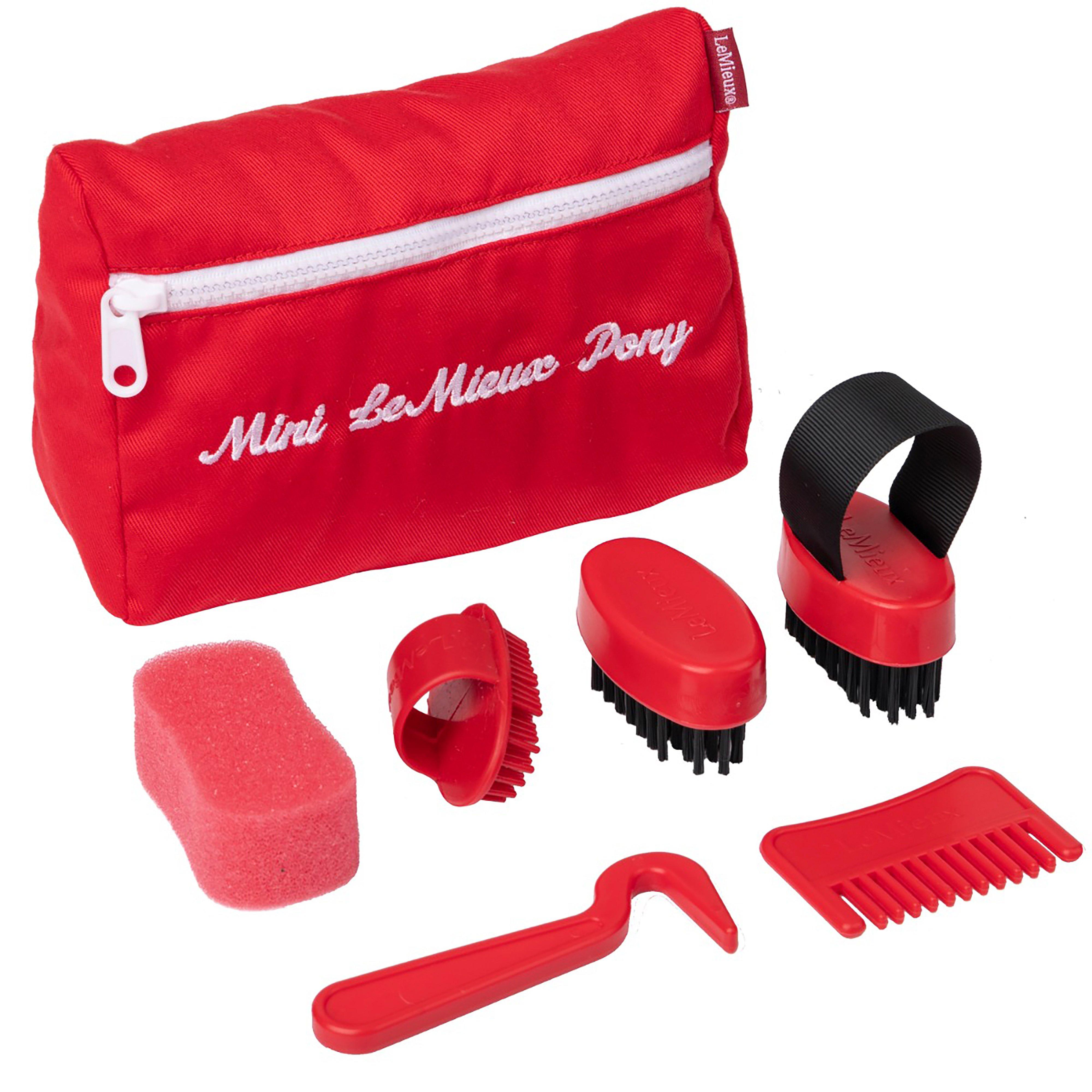 Mini LeMieux Toy Pony Grooming Kit Red