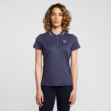 Blue Imperial Riding Womens Ruby Polo Shirt Navy