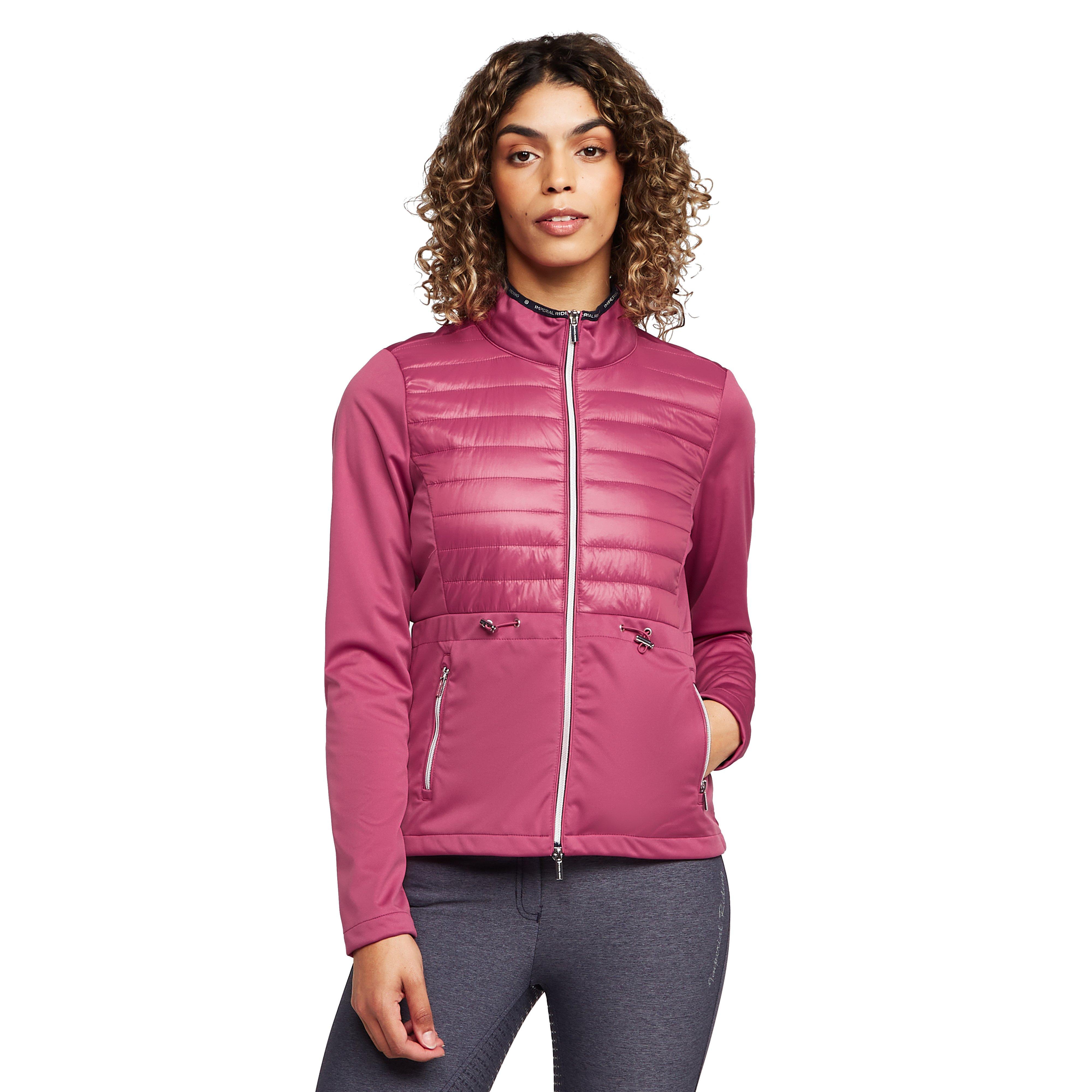 Womens Kiss and Tell Hybrid Jacket Violet Rose