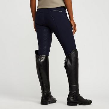 Blue Imperial Riding Womens El Capone Full Grip Breeches Navy