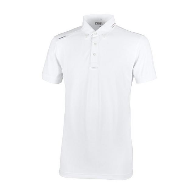 White Pikeur Mens Abrod Short Sleeve Shirt White image 1