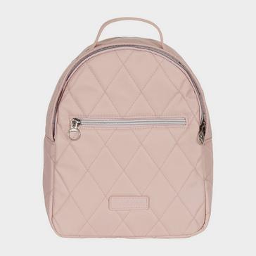Pink Barbour Witford Quilted Backpack Dewberry