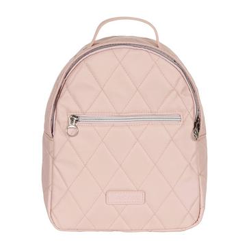 Pink Barbour Witford Quilted Backpack Dewberry