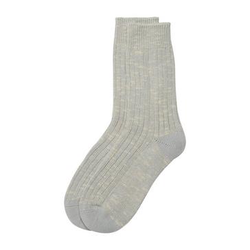 Grey Barbour Colour Twist Socks Grey