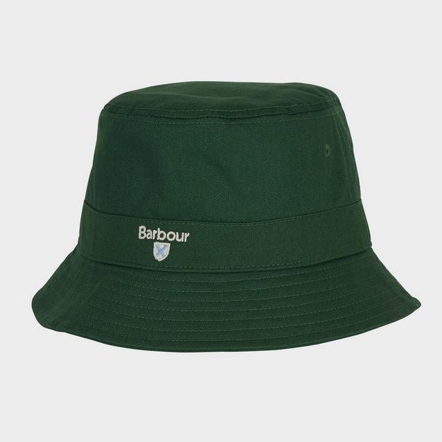 Green Barbour Cascade Bucket Hat Racing Green image 1