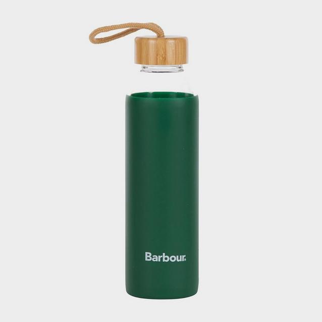 Green Barbour Glass Bottle Green image 1