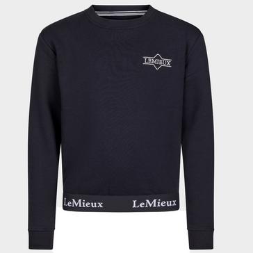 Blue LeMieux Youth Lightweight Long Sleeved Top Navy