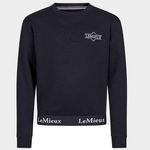  LeMieux Youth Lightweight Long Sleeved Top Navy image 1