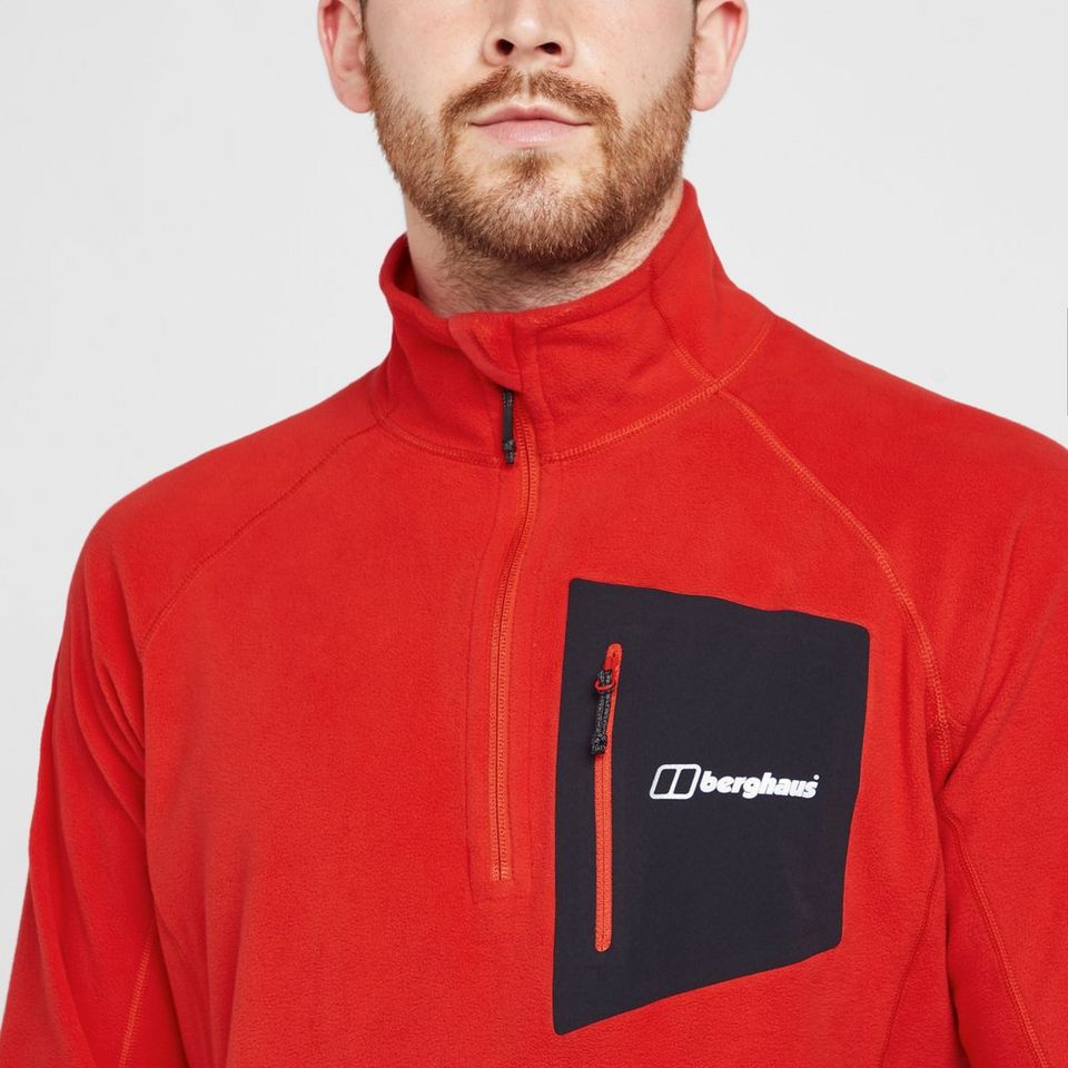 Berghaus mens kedron half zip fleece hotsell