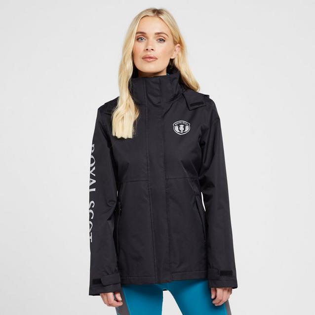  Royal Scot Womens Waterproof Jacket Black image 1