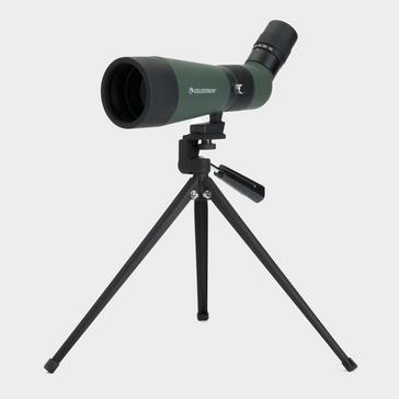 Black CELESTRON LandScout 12-36 x 60mm Spotting Scope with Smartphone Adapter