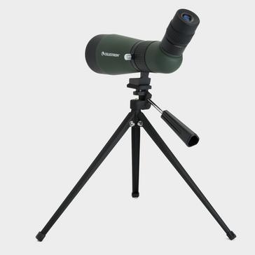 Black CELESTRON LandScout 12-36 x 60mm Spotting Scope with Smartphone Adapter