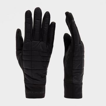 Black Trekmates Women's Stretch Grip Hybrid Gloves