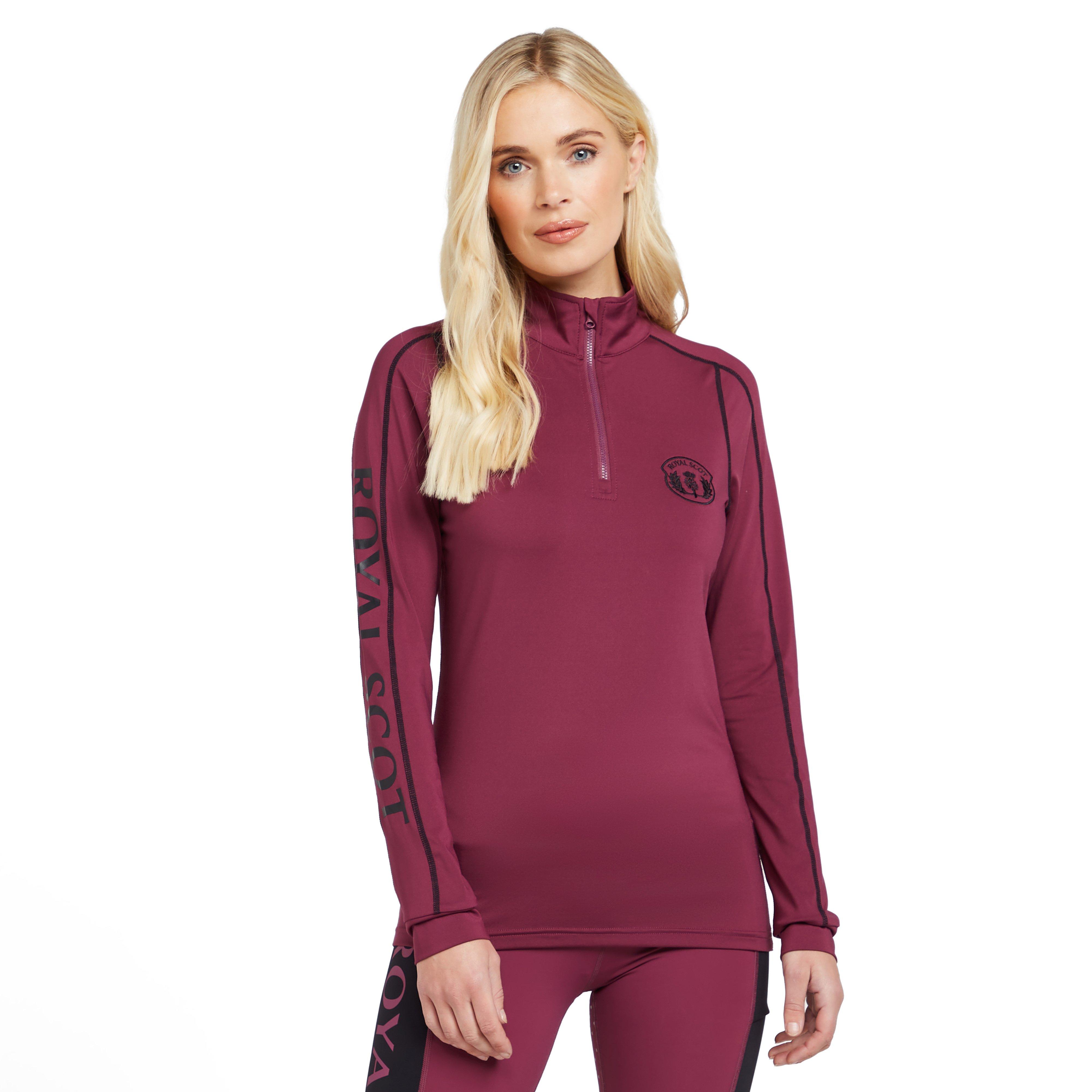 Womens Gracie Long Sleeved Base Layer Wine