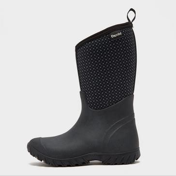  Brogini Womens Keswick Neoprene Boots Black/Grey