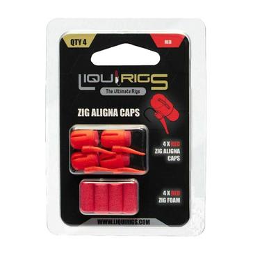 Red Liquirigs Aligna Caps in Red