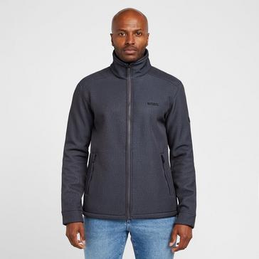 Grey Regatta Mens Caelum Full Zip Fleece Grey