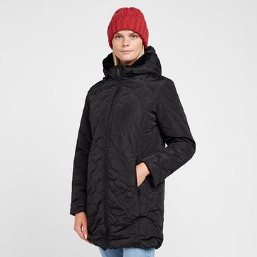 Black Regatta Womens Caileigh Reversible Parka Jacket Black