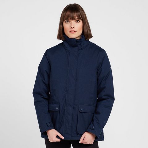 Women's Fleece Jacket - SH 500 Blue - [EN] steel blue - Quechua