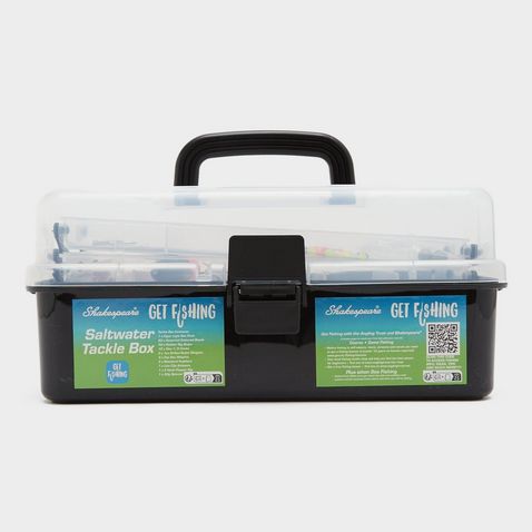 Fishing Tackle Box Carp Accessories Organizer Case Clear Top