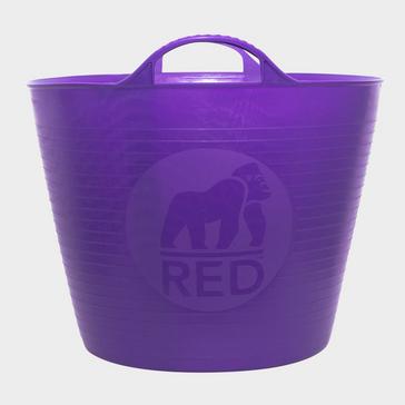 Purple Red Gorilla Flexible Tub Purple (Medium, 26L)