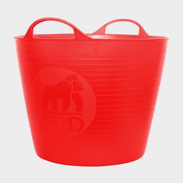 Red Red Gorilla Flexible Bucket With Handle Red