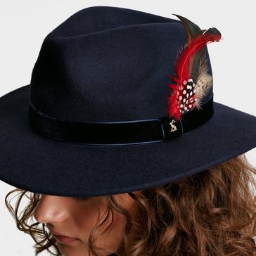  Joules Women's Fedora Hat French Navy