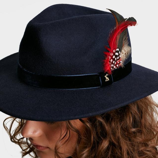  Joules Women's Fedora Hat French Navy image 1
