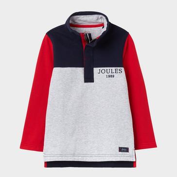  Joules Kids Dale Sweatshirt Navy/Red/Grey