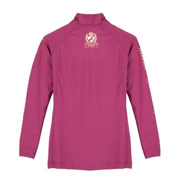  Aubrion Kids Team Long Sleeved Base Layer Mulberry