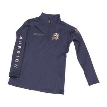  Aubrion Kids Team Long Sleeved Base Layer Navy