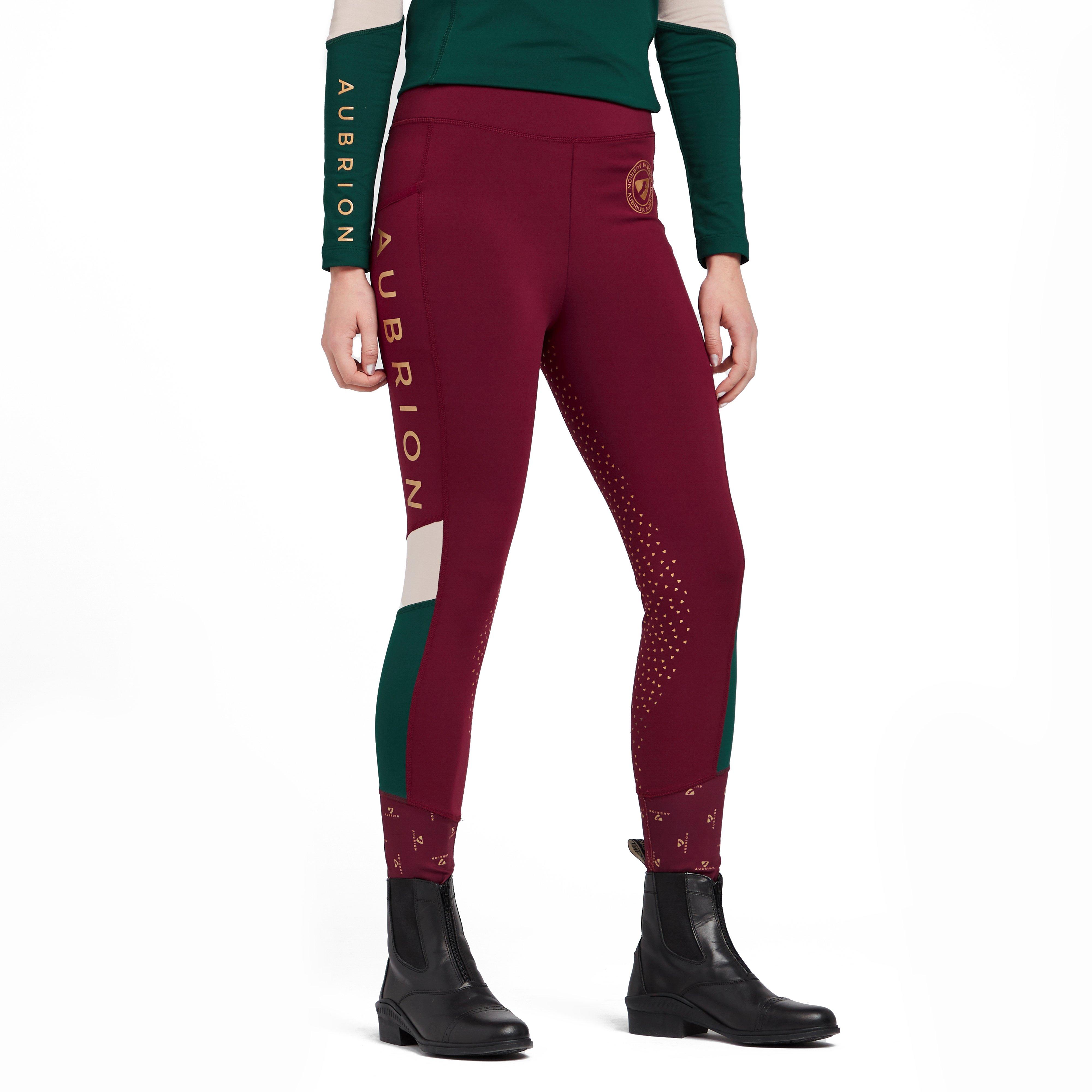 Womens Eastcote Riding Tights Wine
