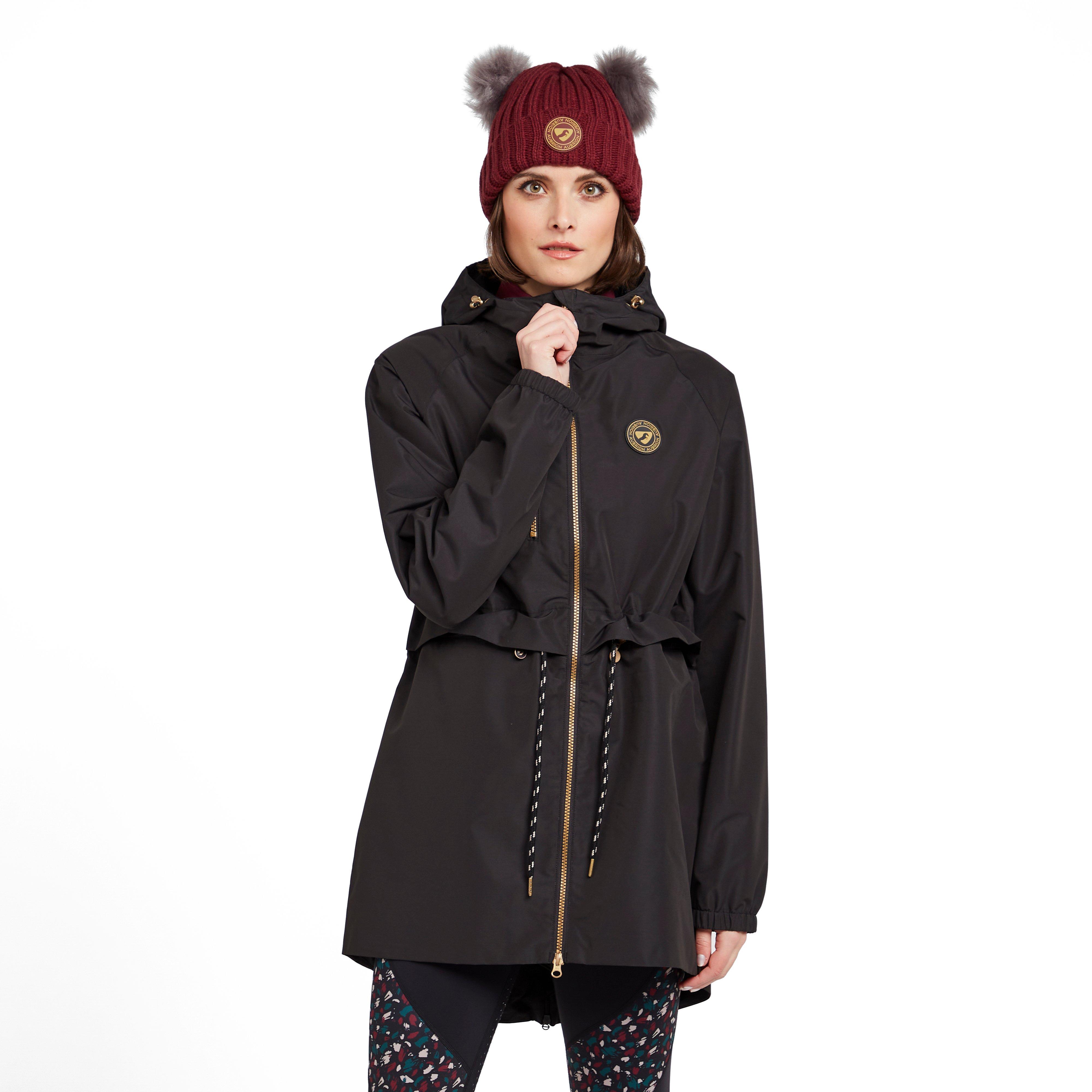 Womens Hackney Rain Jacket Charcoal