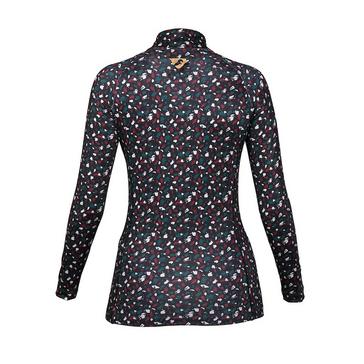  Aubrion Womens Newbury Long Sleeved Base Layer Brushed Stroke