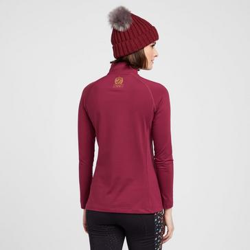 Red Aubrion Women's Team Long Sleeved Base Layer Mulberry
