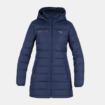  Aubrion Womens Team Padded Coat Navy
